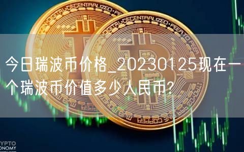 今日瑞波币价格_20230125现在一个瑞波币价值多少人民币?-第1张图片-交易所
